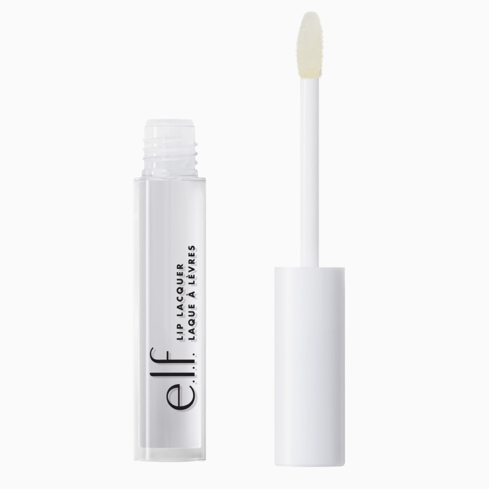 e.l.f. Lip Lacquer Sheer Clear Color, Infused With Vitamins A & E